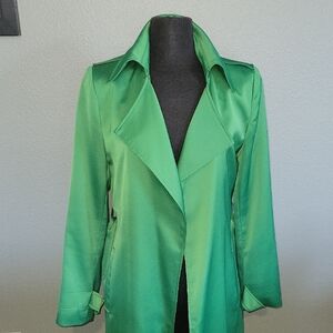 Elegant Green Women's Coat